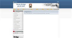 Desktop Screenshot of bridgekrets.no