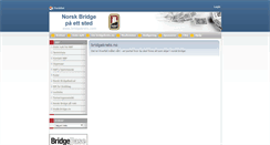 Desktop Screenshot of dev.bridgekrets.no