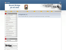 Tablet Screenshot of dev.bridgekrets.no